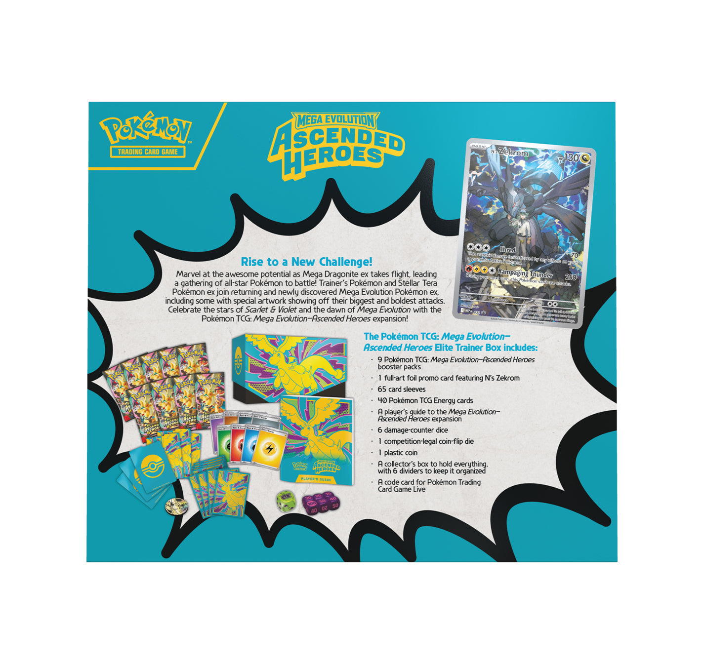 Mega Evolution Ascended Heroes Elite Trainer Box
