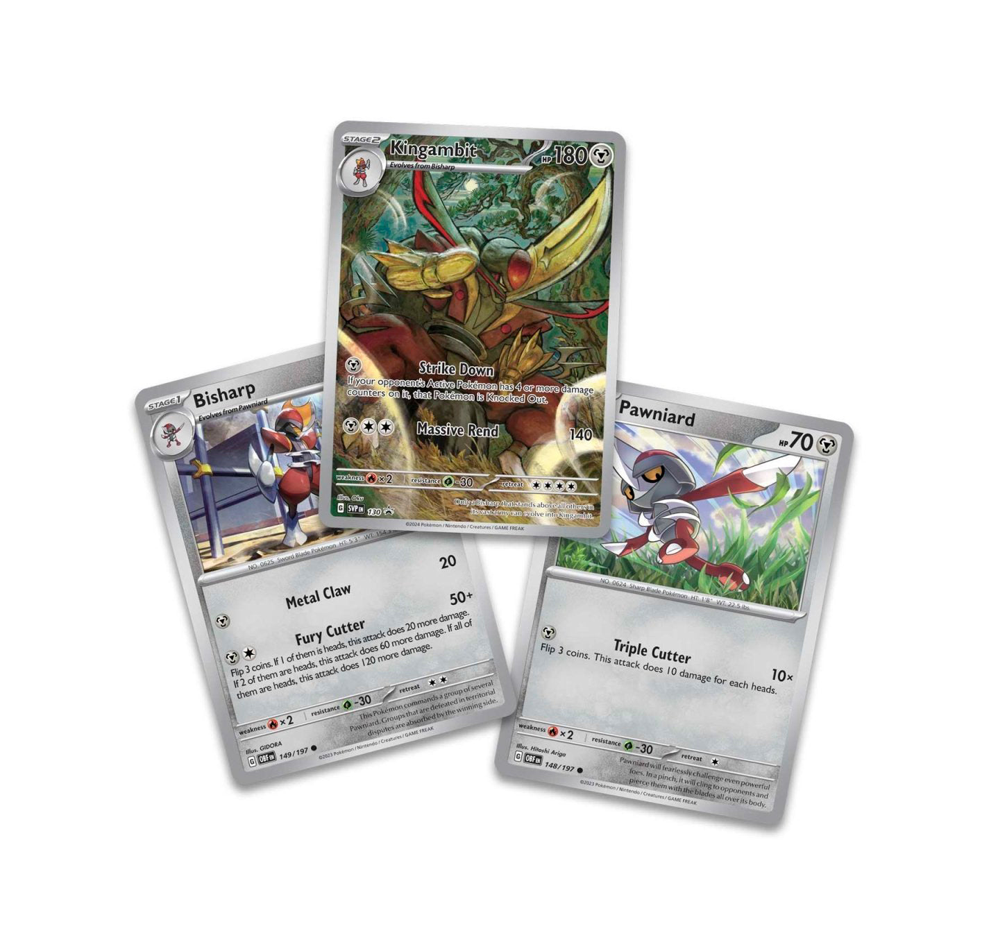 Scarlet & Violet Shrouded Fable Kingambit Illustration Collection