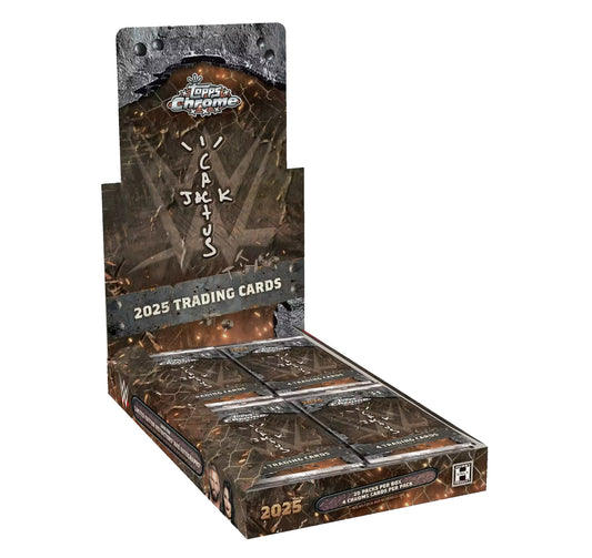 2025 Topps Chrome WWE x Cactus Jack Hobby Box
