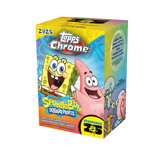 2025 Topps Chrome® SpongeBob 25th Anniversary - Value Box