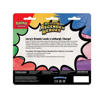 Mega Evolution Ascended Heroes 2-Pack Blister (Larry's Komala)