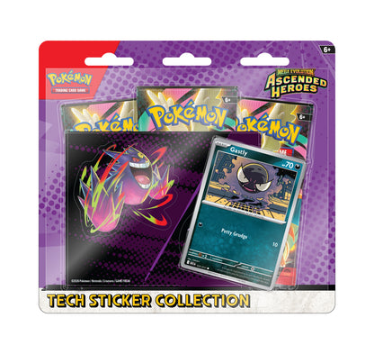 Mega Evolution Ascended Heroes Tech Sticker Collection (Gastly)