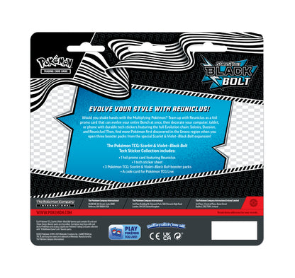 Black Bolt Tech Sticker Collection