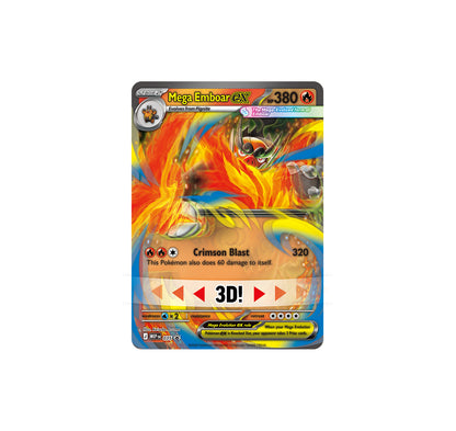 Mega Evolution Ascended Heroes Mega Emboar ex Box