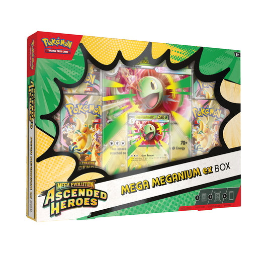Mega Evolution Ascended Heroes Mega Meganium ex Box
