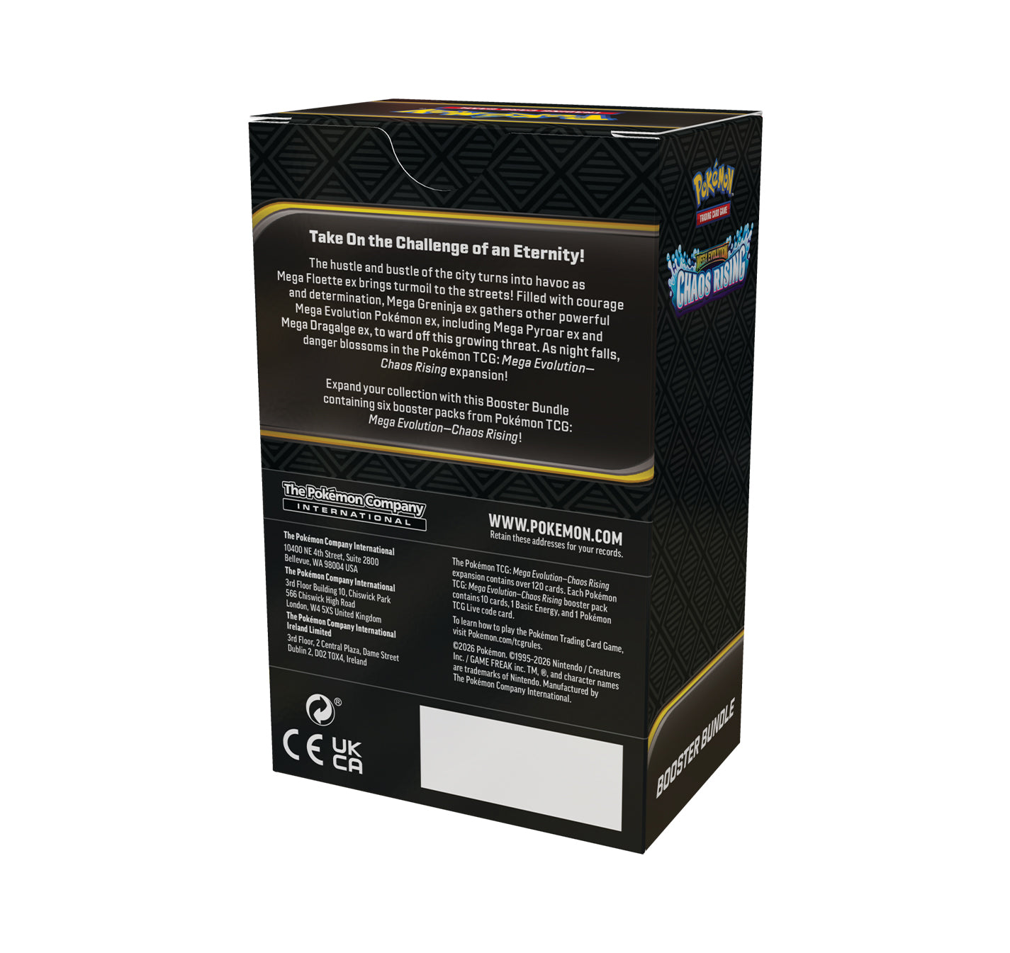 Mega Evolution Chaos Rising Booster Bundle