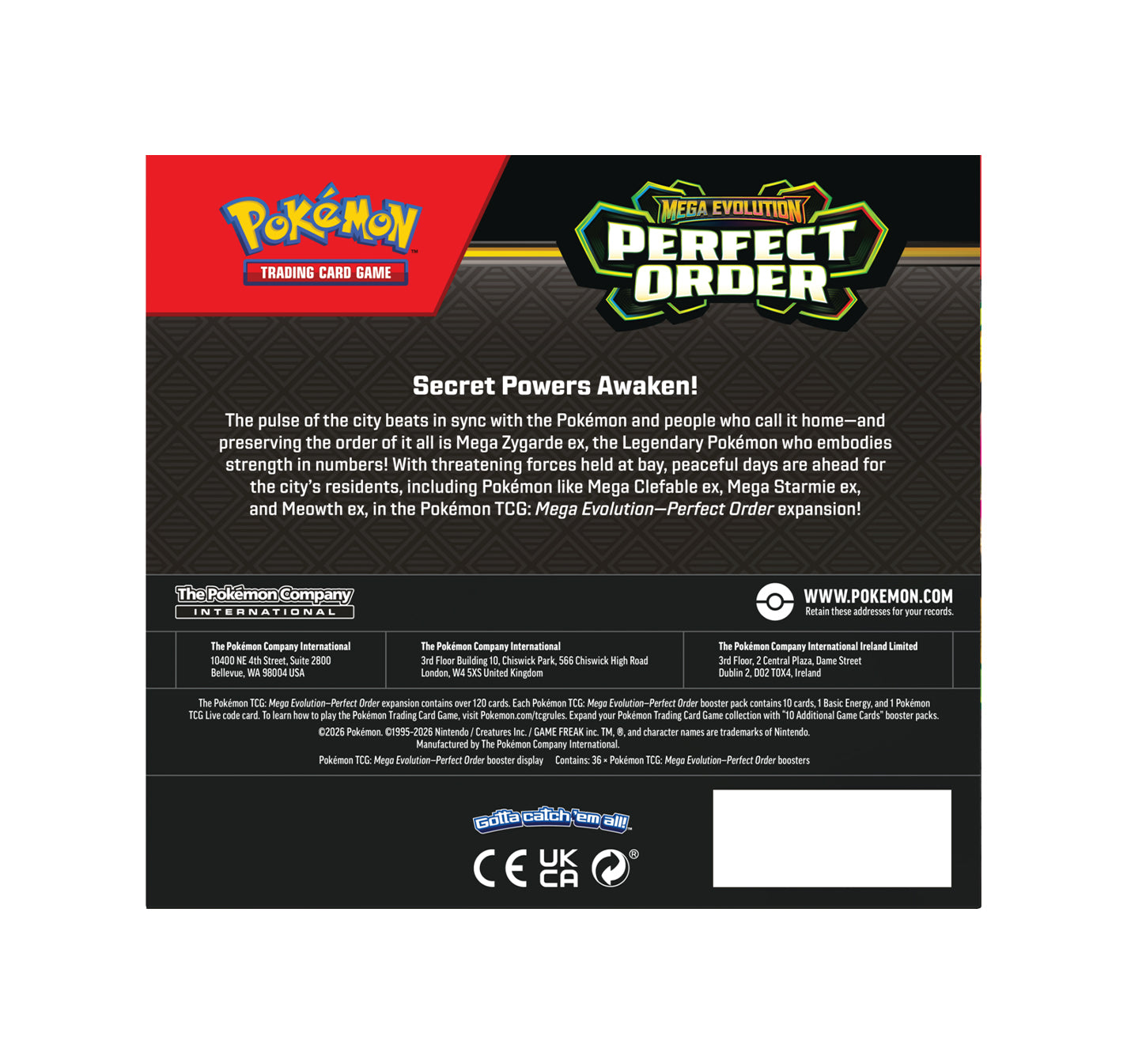 Mega Evolution Perfect Order Booster Box