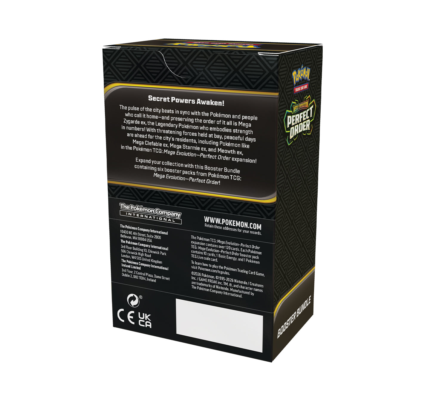 Mega Evolution Perfect Order Booster Bundle
