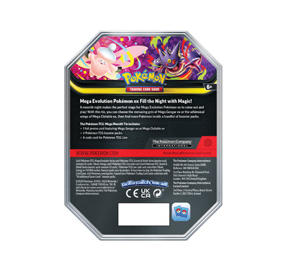 Mega Moonlit Tin Mega Gengar ex