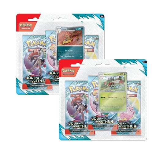 Scarlet & Violet Journey Together 3-Pack Blister Booster