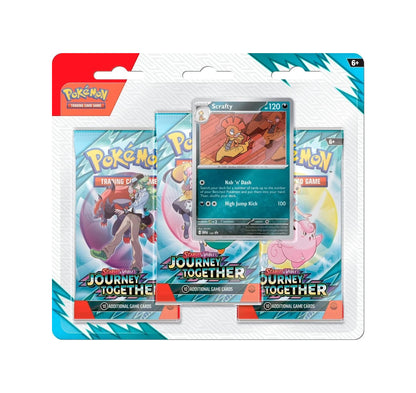 Scarlet & Violet Journey Together 3-Pack Blister Booster