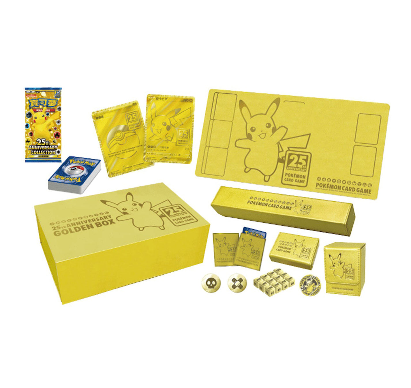 Pokémon 25th Anniversary Collection Golden Box 🇨🇳