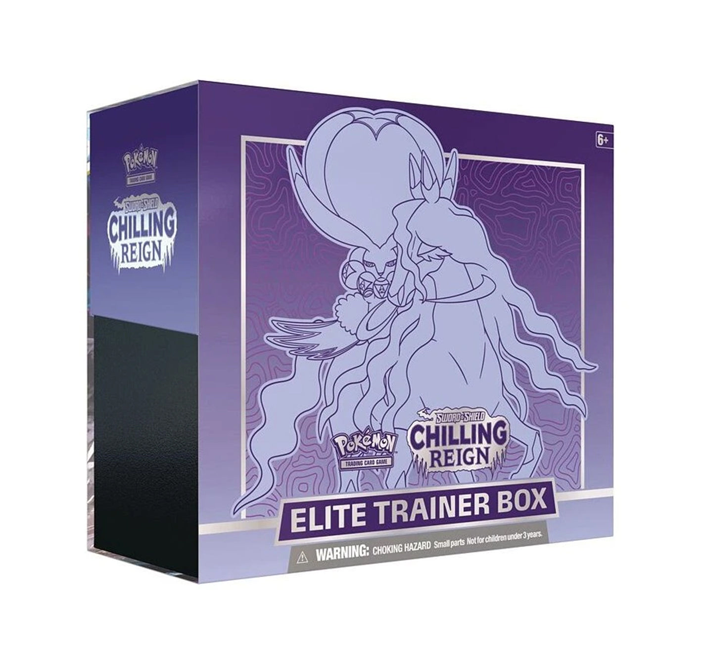 Sword & Shield Chilling Reign Shadow Rider Calyrex Elite Trainer Box