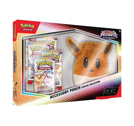 Scarlet & Violet Prismatic Evolutions Accessory Pouch Special Collection