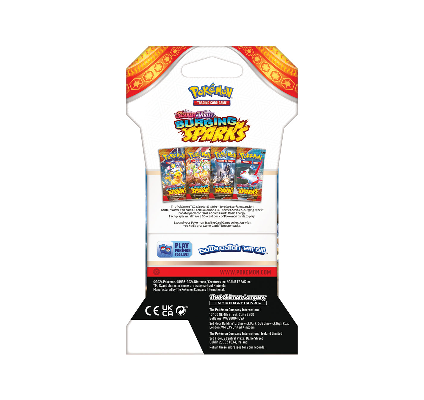 Scarlet & Violet Surging Sparks Booster Blister