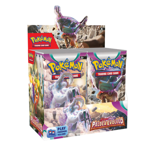 Scarlet & Violet Paldea Evolved Booster Box (SV02)